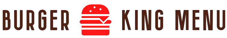 Burger king menu header logo