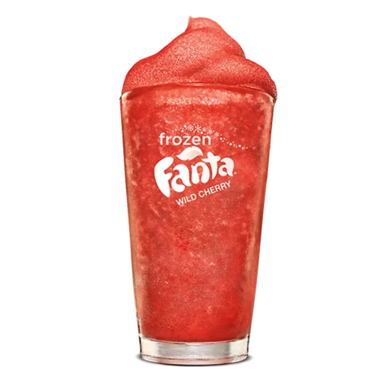 Burger King Frozen Fanta Wild Cherry