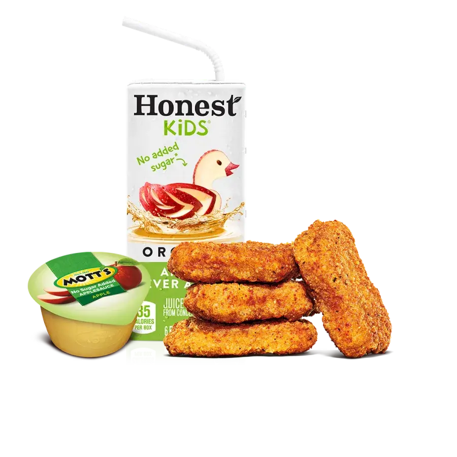 Burger King 4 PC Chicken Nuggets King Jr. Meal