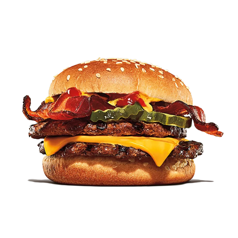 Burger King bacon cheeseburger