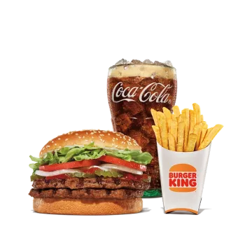 Burger King combo meals burgers fries drinksBurger King combo meals burgers fries drinks