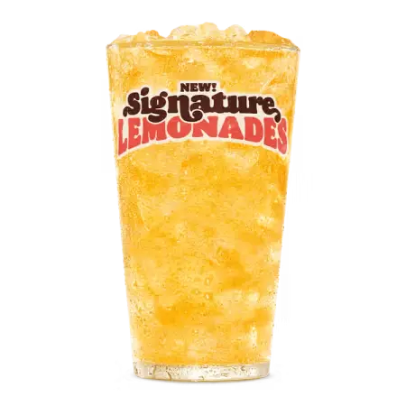 Burger King Mango Peach Lemonade