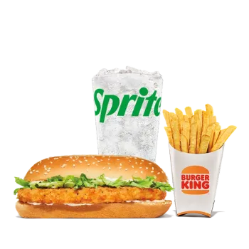 Burger King original chicken meal combo