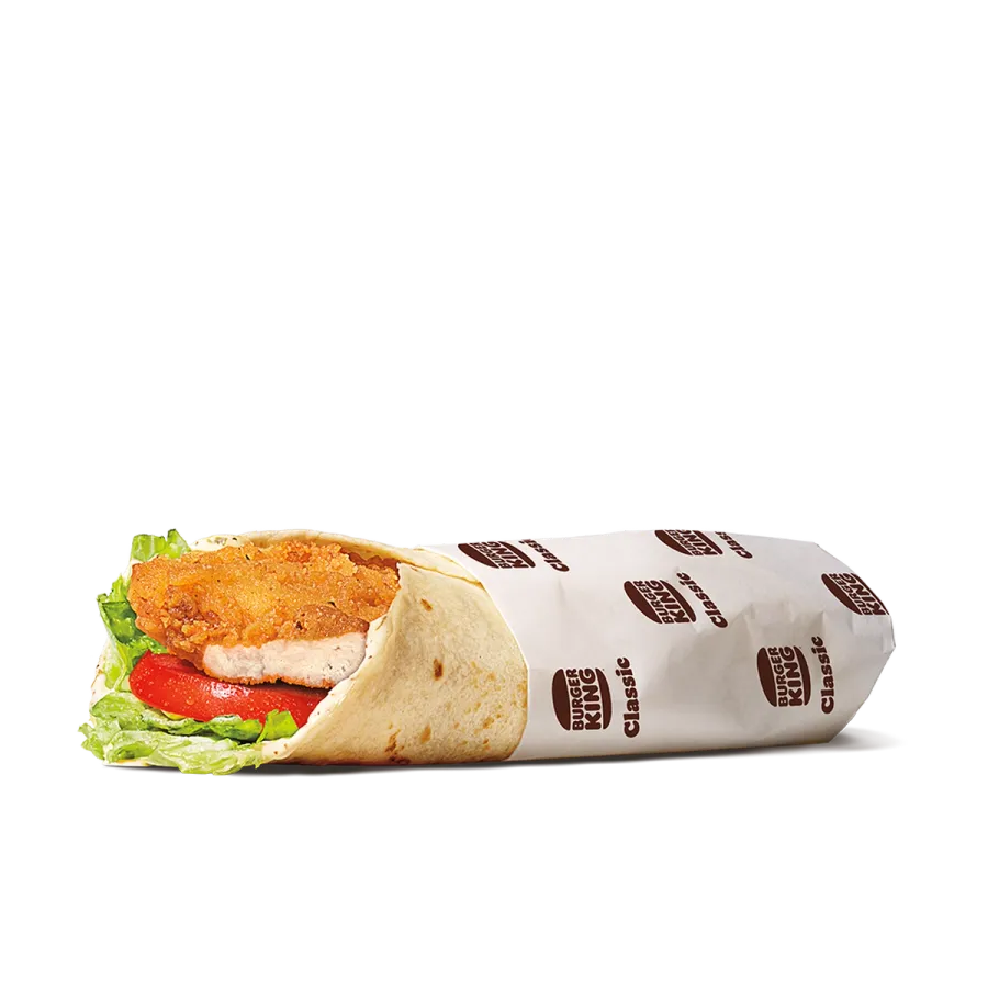 Burger King crispy chicken wrap