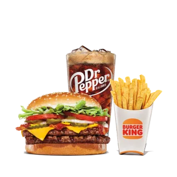 Burger King Bacon King meal combo