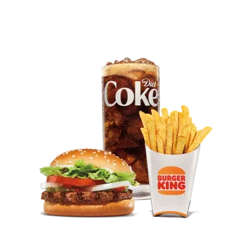 Burger King Whopper Jr meal combo