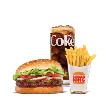 Burger King Impossible Whopper meal combo
