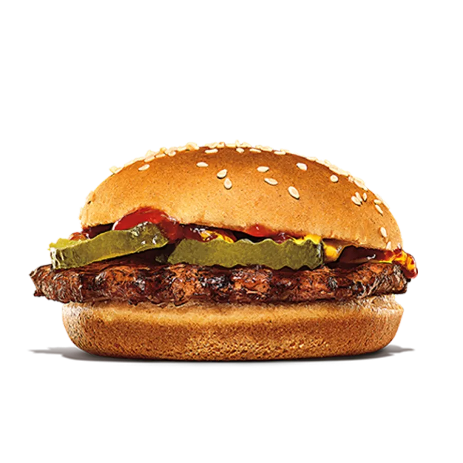Burger King hamburger classic beef