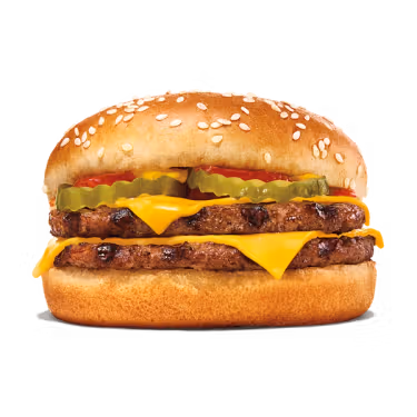 Double Cheeseburger Burger King